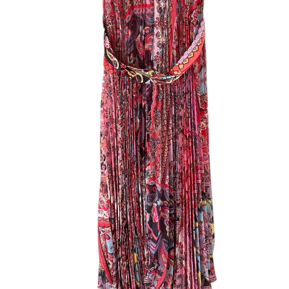 Alice + Olivia Deonna Pleated Maxi Dress - Picture 6 of 11